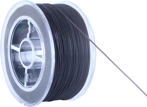 Vista 12 de KONMAY 1 rollo de cuerdas elásticas redondas de 0.0197 in con estuche organizador, 130 yardas de hilo elástico transparente de cuentas para hacer