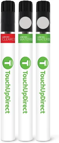 Vista 164 de TouchUpDirect QAK - Aerosol de pintura de retoque de color blanco sólido compatible con Nissan Exact Match - Kit esencial