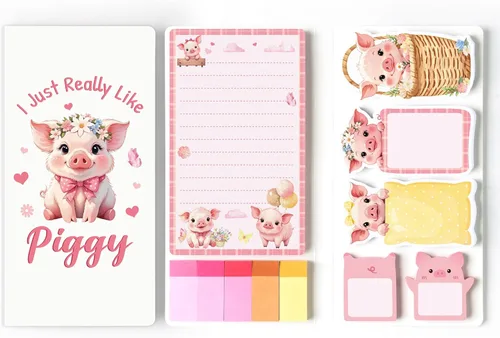 Vista 69 de Xqumoi Paquete de 2 notas adhesivas con texto en inglés "I Just Really Like Axolotl - Animal Mexican Walking Fish Self-Stick Notes Pads Divisor Tabs