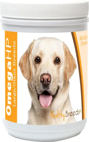 Vista 122 de Healthy Breeds Affenpinscher Omega HP - Masticables suaves para piel y pelaje, 60
