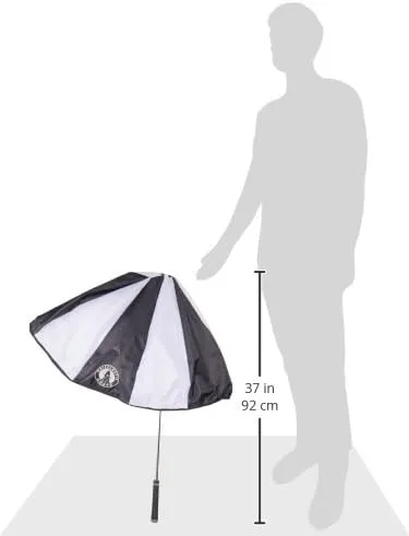 Vista 2 de Cortina - Paraguas del club de golf (negro)
