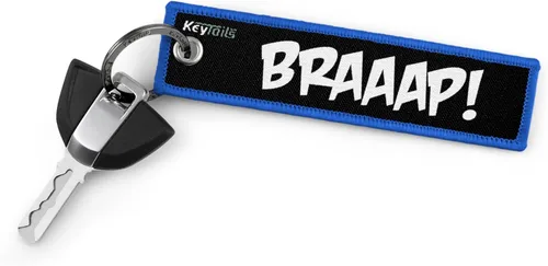 Vista 2 de Keytails - Llaveros de calidad premium para motocicleta, coche, scooter, ATV, UTV [Braaap!]