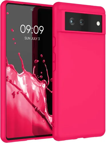 Vista 14 de kwmobile Funda compatible con Google Pixel 6 - Funda protectora de silicona TPU suave y delgada - Piedra antigua