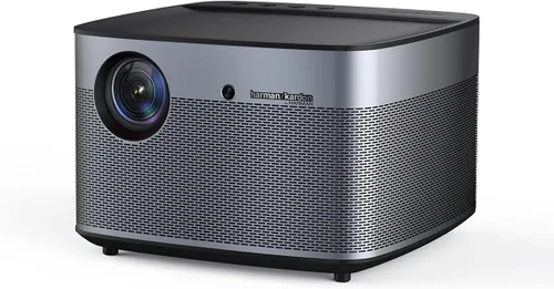 Vista 8 de XGIMI Proyector Horizon Pro 4K, 1500 lúmenes ISO, proyector de películas Android TV 10.0 con altavoces Harman Kardon integrados, proyector de cine