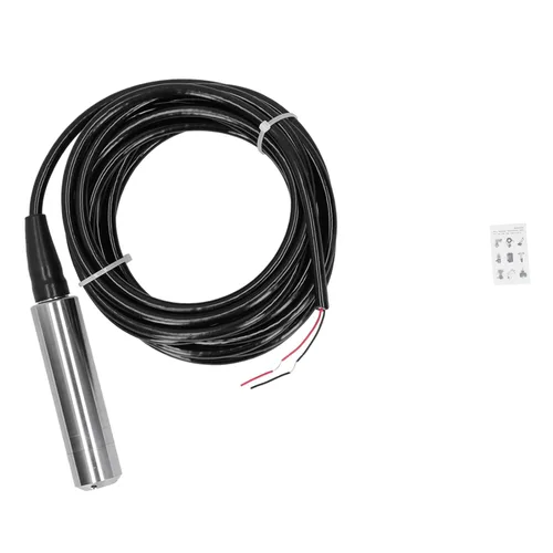 Vista 9 de Transmisor de nivel líquido YB2JF, detector de sensor de nivel de agua de cable de 0.0-32.8 ft 1232VDC 420mA para monitoreo de nivel de agua
