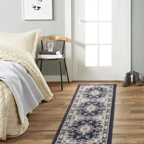 Vista 30 de Home Dynamix Premium Sakarya - Alfombra tradicional con borde de medallón, color azul campo, 7 pies 8 pulgadas x 10 pies 7 pulgadas, rectangular