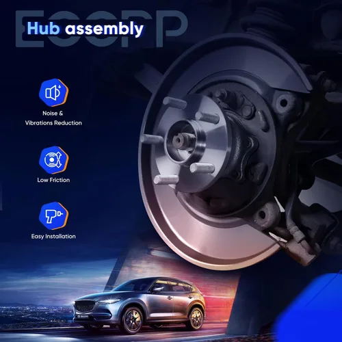 Vista 7 de ECCPP 513282 2 piezas de repuesto para rodamiento de rueda y conjunto de cubo compatible con Cadillac CTS 2008 2009 2010 2011 2012 2013 2014 2015