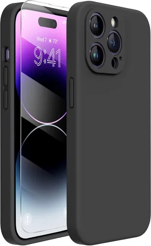 Vista 23 de Miracase Funda ultradelgada diseñada para iPhone SE 2022 (3ª generación)/iPhone SE 2020 (2ª generación)/iPhone 7/iPhone 8 con protector de pantalla