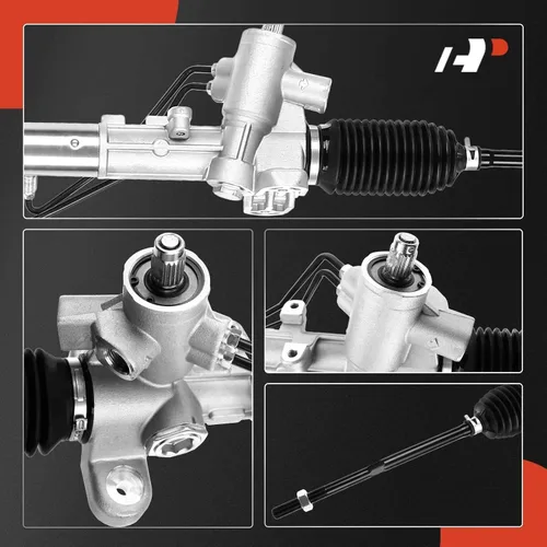 Vista 9 de A-Premium - Cremallera y piñón de dirección hidráulica compatible con Volkswagen Jetta Golf 1993-1999, Derby 1995-1996, Corrado 1992-1995, Cabrio