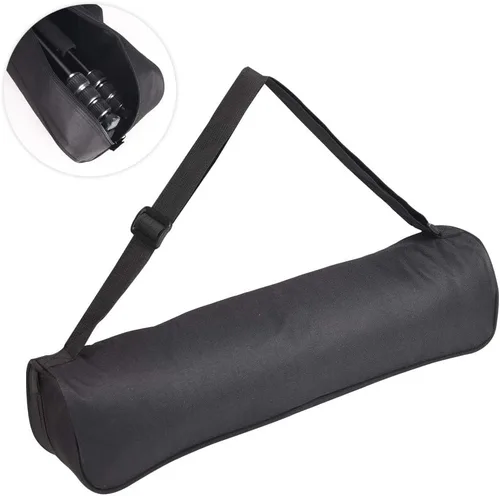 Vista 3 de Bolsa de transporte para trípode con correas para el hombro y asas, lleva trípodes de 17 pulgadas de largo, para soportes ligeros, soportes de pluma