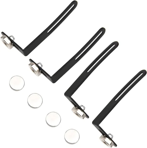 ShareGoo - 4 piezas de soporte magnético para automóvil a control remoto BodyShell soporte magnético para montaje magnético compatible con Axial