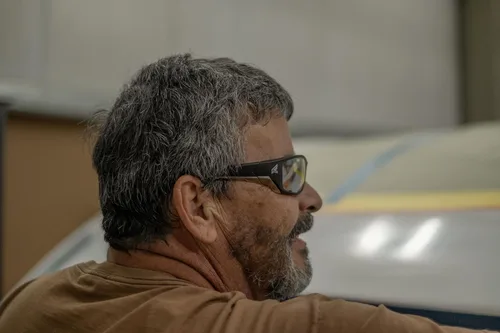 Vista 7 de Edge Reclus gafas de seguridad con clasificación ANSI - Marco negro/lentes antirreflectantes