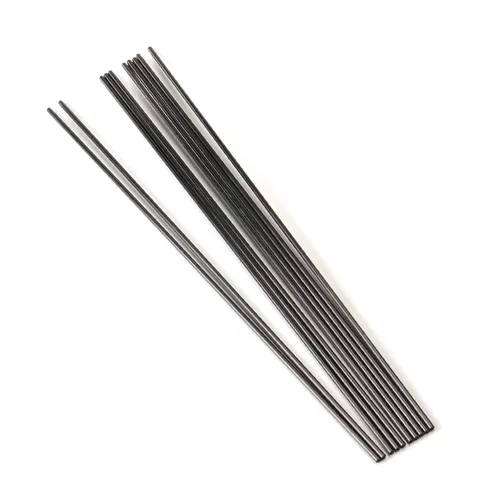 Vista 7 de Fielect Varilla de fibra de carbono de 0.039 in para avión RC Mate Poste Longitud 15.748 in 15.7 pulgadas 10pcs
