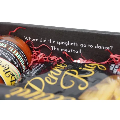 Vista 3 de Caja de regalo italiana gourmet de DeNunzio (perfecta para los amantes de la pasta)