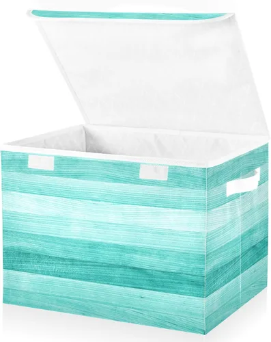 Vista 8 de Large Collapsible Storage Bins with Lids, Sunflower Black Storage Baskets Organizer Containers with Handles for Clothes