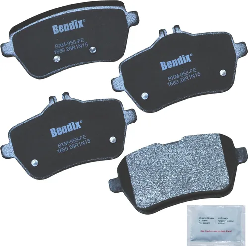 Vista 243 de Bendix Priority1 CFC154 - Juego de pastillas de freno de disco para Avanti II, Century, LeSabre, Regal, Riviera, chasis comercial, DeVille