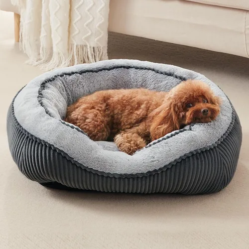 SIWA MARY Camas para perros y gatos pequeños, medianos y grandes. Cama lavable para mascotas, sofá cama ortopédica para perros, diseño elegante de