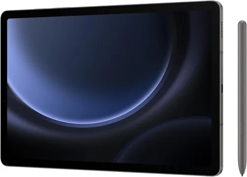 Vista 7 de Samsung Galaxy Tab S9 FE Wi-Fi/5G (AT&T) 10.9" 128GB Tablet Android, resistente al agua y al polvo IP68, S Pen, cámara de 8MP, versión EE. UU., Gris