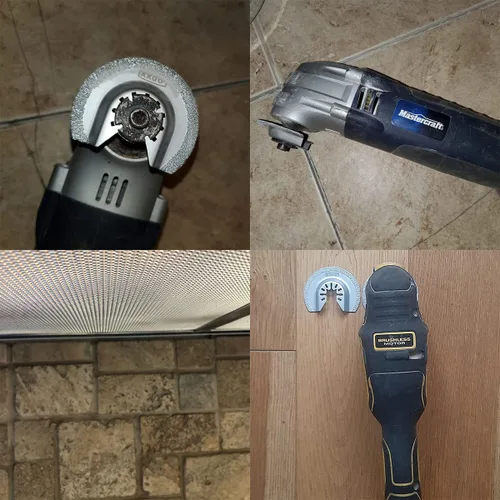 Vista 9 de XXGO 3 unids diamante oscilante multi herramienta segmento granulado lechada Swing cuchillas para la extracción de lechada de Girt XG3001S