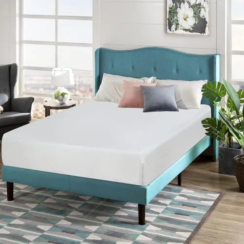 Vista 21 de MKDLUFEI Colchón individual de 8 pulgadas, colchón de espuma viscoelástica de gel certificado CertiPUR-US con funda blanca lavable, firmeza media