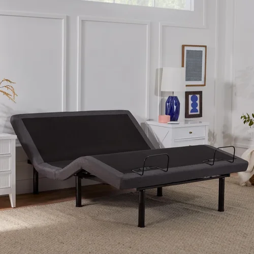 Vista 9 de Lucid Base ajustable L150 - Base de cama con inclinación de cabeza y pie - Control remoto inalámbrico - Motor silencioso premium, tamaño Queen
