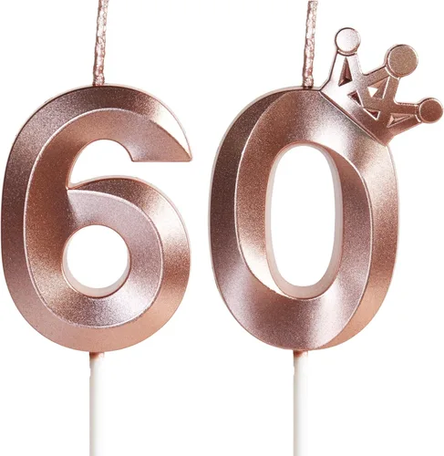 Vista 57 de Velas de cumpleaños número 10 para pastel, velas de oro rosa número 10 con corona, diseño 3D, decoración de pastel de cumpleaños para niñas