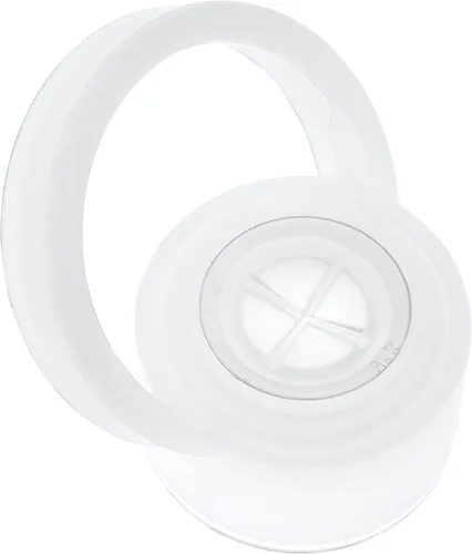 Vista 8 de bkr Little Tutu - Juego de 3 pajitas de silicona suave en ángulo, para botella de agua de vidrio de 16 onzas, color rosa melocotón pálido de ballet