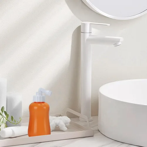 Vista 6 de Peri Botella para cuidado posparto, para artículos esenciales posparto, cuidado femenino, naranja