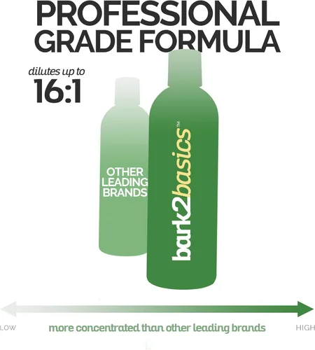 Vista 5 de Bark2Basics Brighten White - Champú para perros de 16 onzas, natural, manzanilla, revive el vibrante color natural del abrigo, brillo brillante