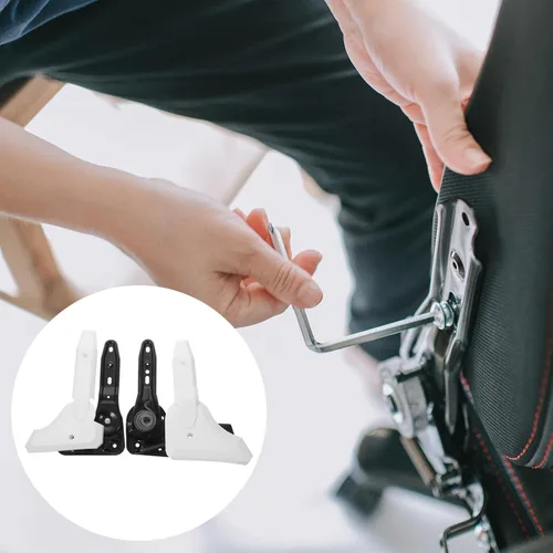 Vista 5 de Homoyoyo Silla de herramientas giratoria, ajustador de ángulo, reguladores de silla de oficina, sintonizadores de metal multiángulo, silla