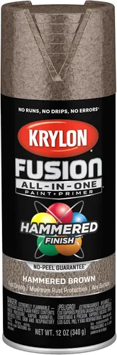 Vista 49 de Krylon Fusion All-In-One Paint & Primer K02727007 - Pintura en aerosol brillante, 12 onzas, blanco