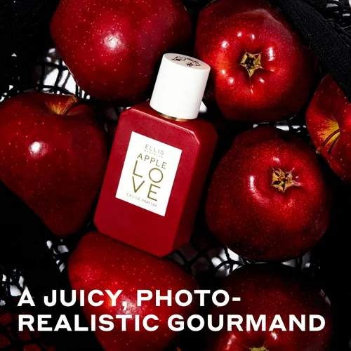 Vista 4 de Ellis Brooklyn APPLE LOVE Eau de Parfum, Mini Dabber, Perfume para Mujeres, Ámbar Gourmand, Aroma a Manzana, Vegano, Sin Crueldad, Ingredientes