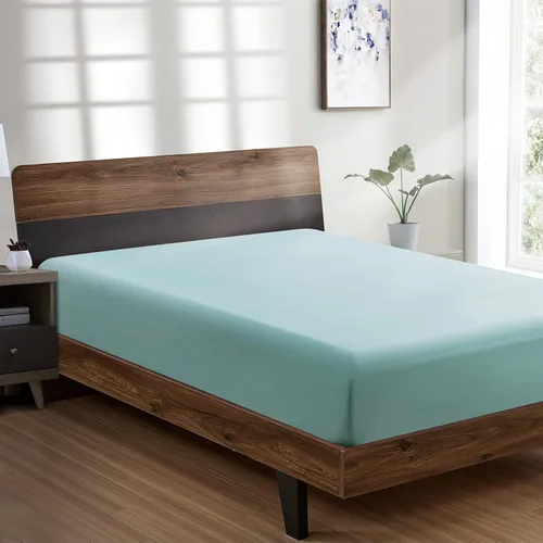 Vista 41 de FreshCulture Sábana bajera ajustable individual – Calidad de hotel – Ultra suave y transpirable – Microfibra cepillada – Bolsillo profundo – Sábana