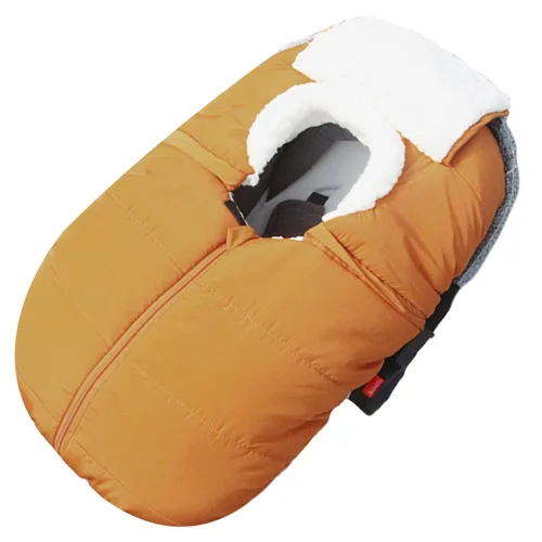 Vista 10 de Fairy Baby Funda de Asiento de Automóvil de Invierno para Bebés Carseat – Impermeable, Funda de Asiento de Automóvil Cálida para Bebé – Funda