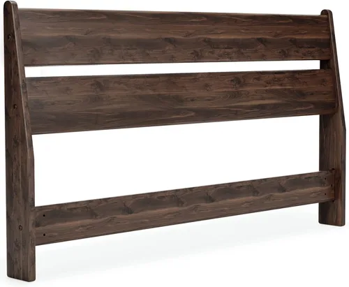 Vista 45 de Signature Design by Ashley Socalle - Cabecero completo, con listones abiertos, color beige natural