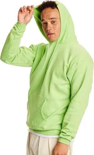 Vista 3 de Hanes Sudadera con capucha Ecosmart para hombre, sudadera de forro polar de peso medio, sudadera con capucha para hombre