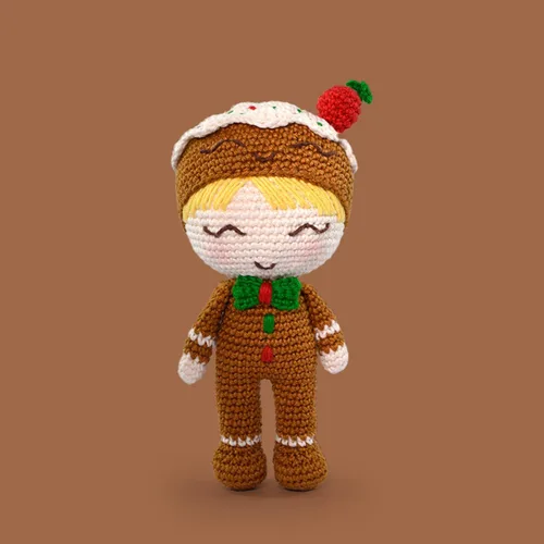 Vista 3 de CÍRCULO Amigurumi - Kit de ganchillo navideño, todo incluido, instrucciones fáciles (idioma español no garantizado), intermedio, juego de ganchillo