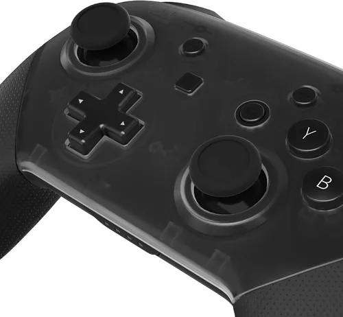 Vista 3 de eXtremeRate Black Replacement 3D Joystick Thumbsticks, Analog Thumb Sticks with Cross Screwdriver for Nintendo Switch Pro Controller