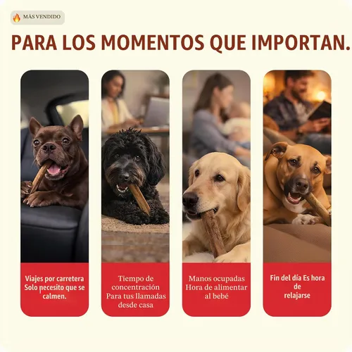 Vista 5 de Natural Farm Cold-Dried™ Bully Sticks de 6 pulgadas (5 unidades) - Masticables para perros sin olor, con alto contenido de proteínas, 100% carne