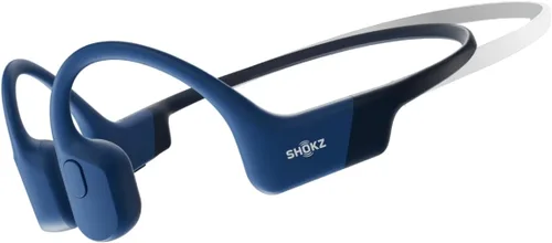 Vista 14 de SHOKZ OpenRun Mini - Auriculares deportivos inalámbricos Bluetooth de conducción ósea para correr y entrenar, resistentes al sudor, tiempo de Azul