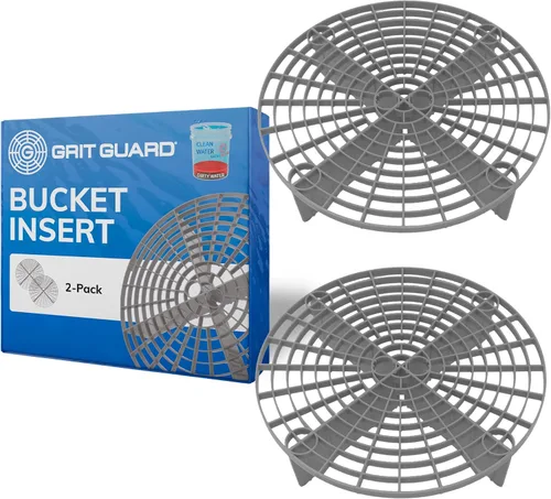 Vista 17 de El insertable de Grit Guard: Cabe en una cubeta de 12 pulgadas de diámetro, Negro