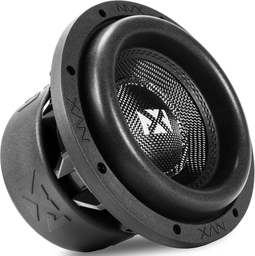 NVX VCW82v3 - Subwoofer para automóvil de 8" pulgadas, 1300 vatios máximo (650 W RMS) Dual 2-ohmios Serie VC (VCW82 Versión 3)