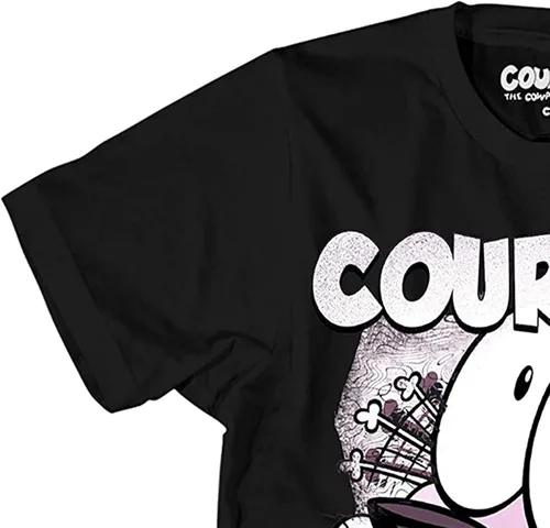 Vista 6 de Camiseta de manga corta para hombre de Cartoon Network Jonny Bravo, Laboratorio de Dexter, Ed, EDD y Eddy Tee Camiseta clásica Throwback