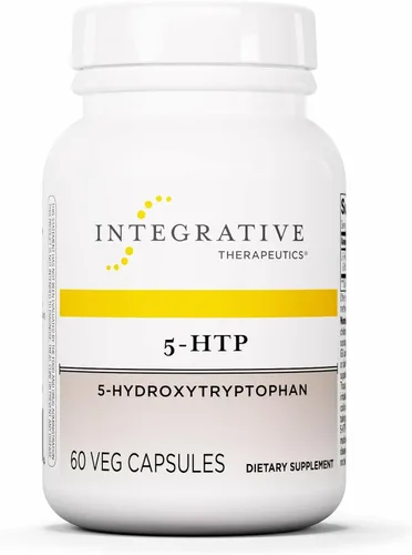Integrative Therapeutics 5-HTP - Suplemento que apoya una perspectiva saludable y un sueño reparador* - Vegano, sin lácteos y sin gluten - 60