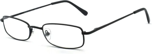 Vista 6 de EYE ZOOM Classic Readers - Gafas de lectura rectangulares de metal para hombres y mujeres, multicolor