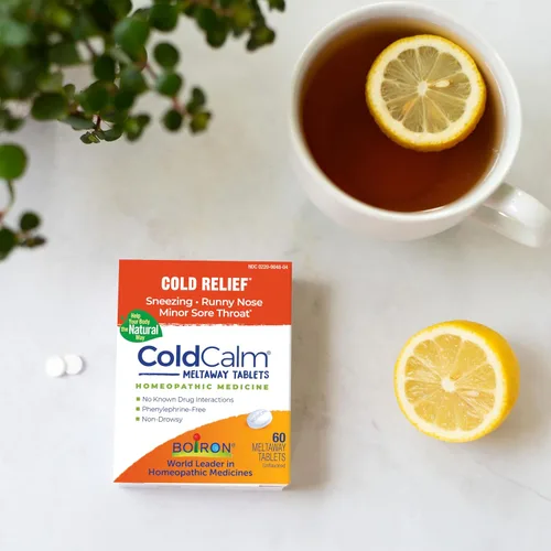Vista 7 de Boiron Coldcalm, 60 comprimidos de medicina homeopática para el resfrío