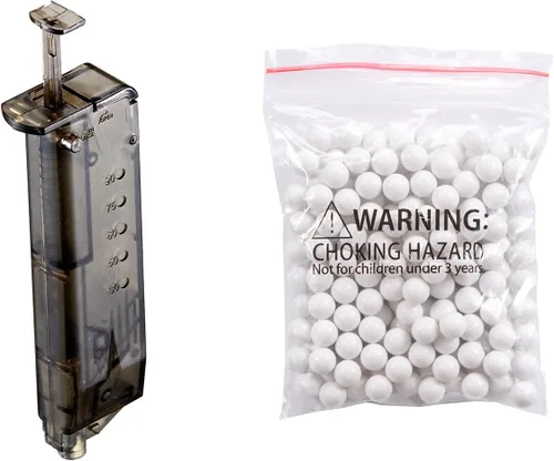 Vista 8 de GoldenBall Rifle de carabina M1 con resorte Airsoft - Negro