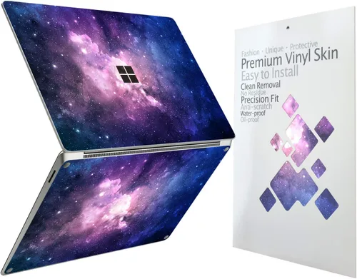 Vista 12 de Calcomanía protectora ultradelgada para Microsoft Surface Laptop Studio 2 2023, fácil aplicación, antiarañazos, sin residuos [pintura azul]
