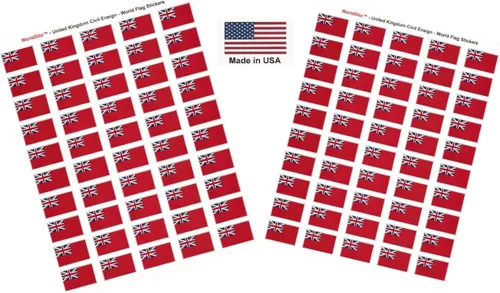 Vista 283 de 100 calcomanías de la bandera de Afganistán, dos hojas de 50, 1.5" x 1" hechas en Estados Unidos, calcomanías autoadhesivas para álbum de recortes