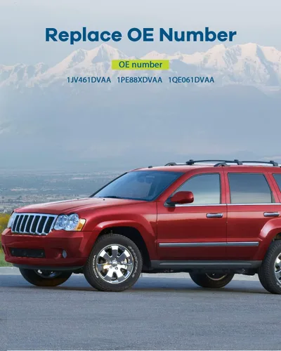 Vista 4 de LUJUNTEC Manija de puerta interior – lado derecho del pasajero delantero, carcasa gris con palanca cromada, repuesto directo para Jeep 2005-2011